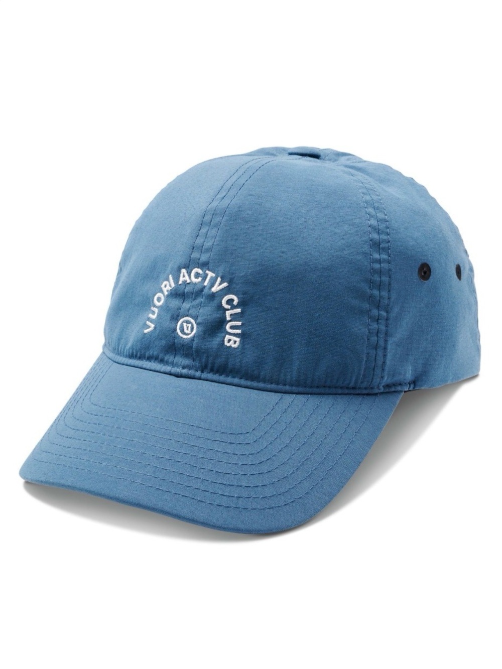 Vuori Light Blue Embroidered Logo Cap